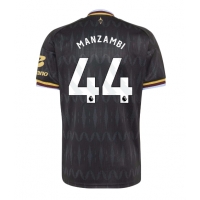 Aston Villa Johan Manzambi #44 Bortatröja 2026-27 Kortärmad